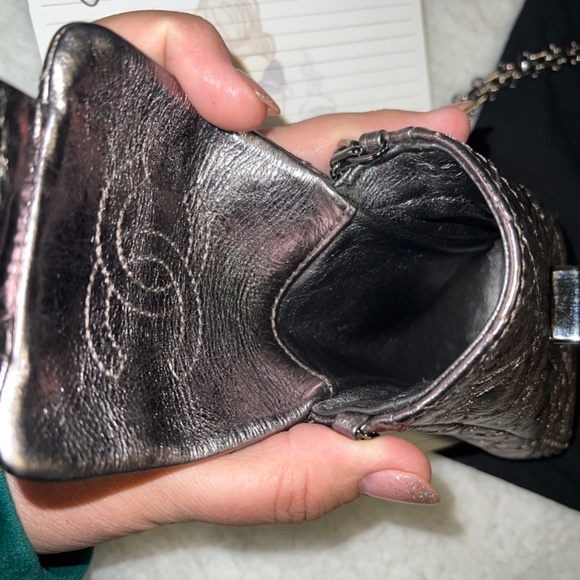 Chanel Micro Mini Reissue Silver Crossbody *Limited Edition* - Picture 6 of 8